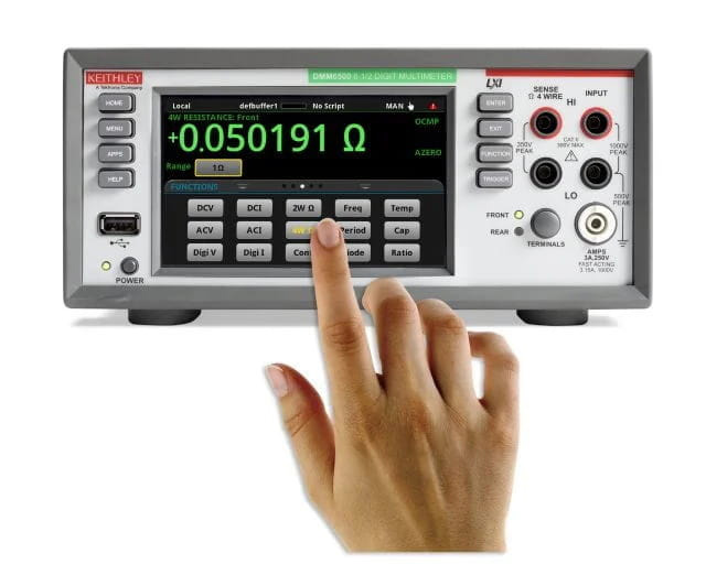 吉時(shí)利Keithley DMM6500 6.5 位數(shù)字萬用表，帶圖形觸摸屏